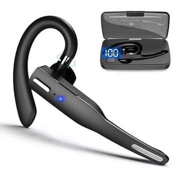 10H Bluetooth Handsfree Бизнес слушалки Безжични слушалки Единични хендсфри за шофиране HD разговор Слушалки Микрофон Слушалки