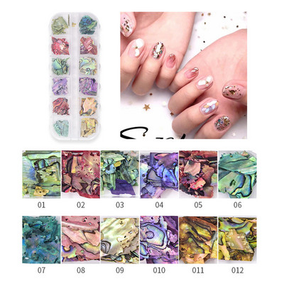 Ljeto Nail Art Rhinestones Ocean Nail Charms Shell Morska zvijezda Conch Sea Series 3D Beach Nail Design Dodaci Manikura DIY