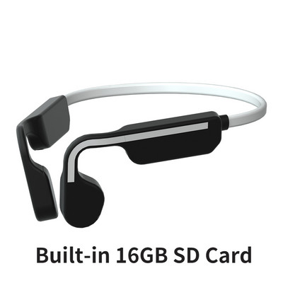 Căști cu conducție osoasă adevărată Căști de înot compatibile cu Bluetooth 5.0 fără fir IPX6 Căști sport rezistente la apă Microfon