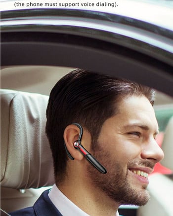 2022 Най-новите Bluetooth 5.0 слушалки K15 Безжични слушалки Слушалки с двоен микрофон за намаляване на шума с превключвател за заглушаване за всички смартфони