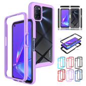 За OPPO A72 Калъф Удароустойчив Hybrid Armor Clear Phone Cover Funda OPPO A72 Realme C25Y C21Y OPPO A52 A94 4G A95 4G A16 A15 A12