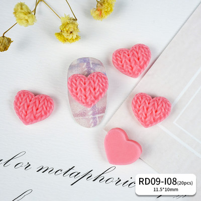 Téli Kawaii körömbűbáj lapos hátú strasszokkal szív szerelem 3D művészeti dekoráció barkácsolás, koreai karácsony őszi őszi kiegészítők