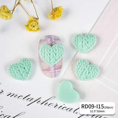 Téli Kawaii körömbűbáj lapos hátú strasszokkal szív szerelem 3D művészeti dekoráció barkácsolás, koreai karácsony őszi őszi kiegészítők