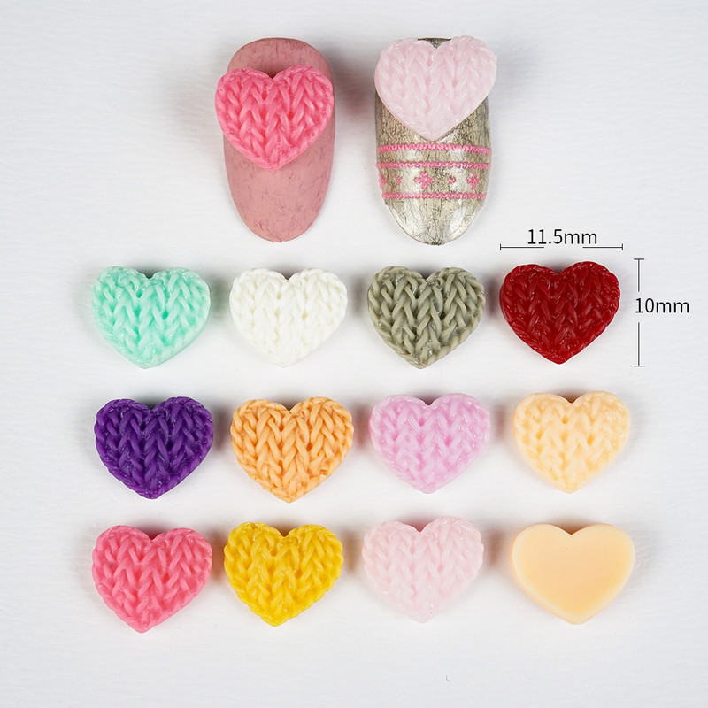 Téli Kawaii körömbűbáj lapos hátú strasszokkal szív szerelem 3D művészeti dekoráció barkácsolás, koreai karácsony őszi őszi kiegészítők