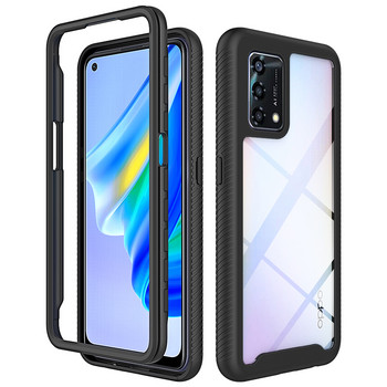 За калъф OPPO Reno 6 Lite Удароустойчив Hybrid Armor Clear Phone Cover Funda OPPO Reno 5 Lite Reno 7 Lite 7Z 5G A74 4G A54 4G A16