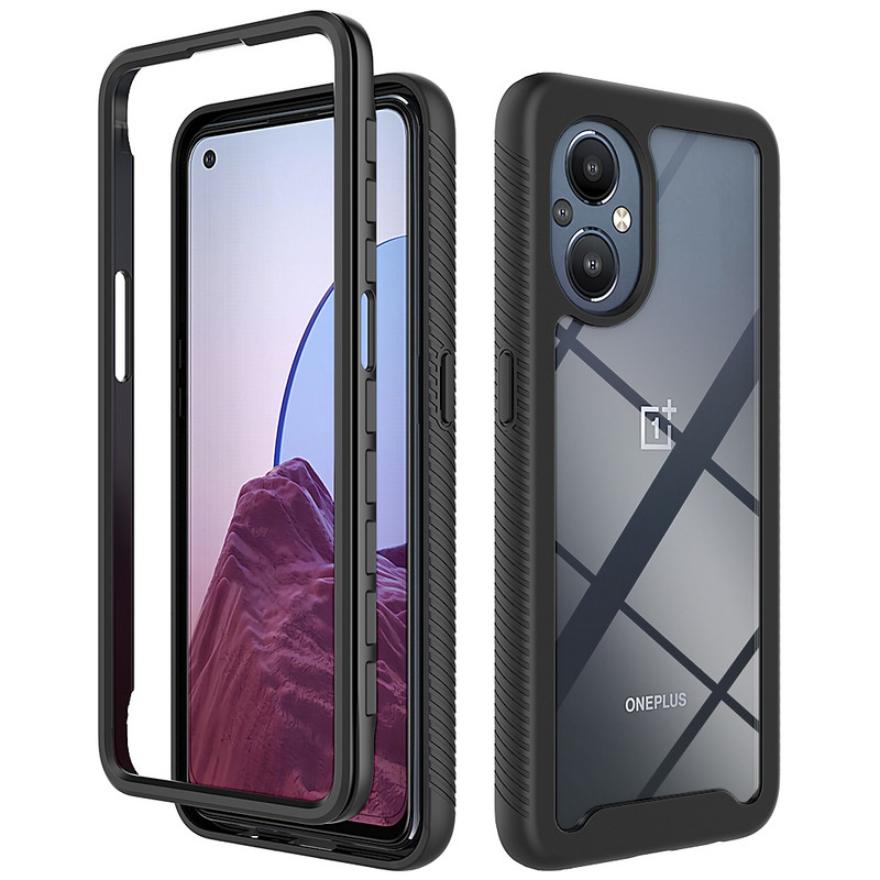 За калъф OPPO Reno 7 Lite устойчив на удари Hybrid Armor Clear Phone Cover Funda OPPO Reno 7Z 5G A74 4G A54 4G A72 A52 A12 A15 A31 A94