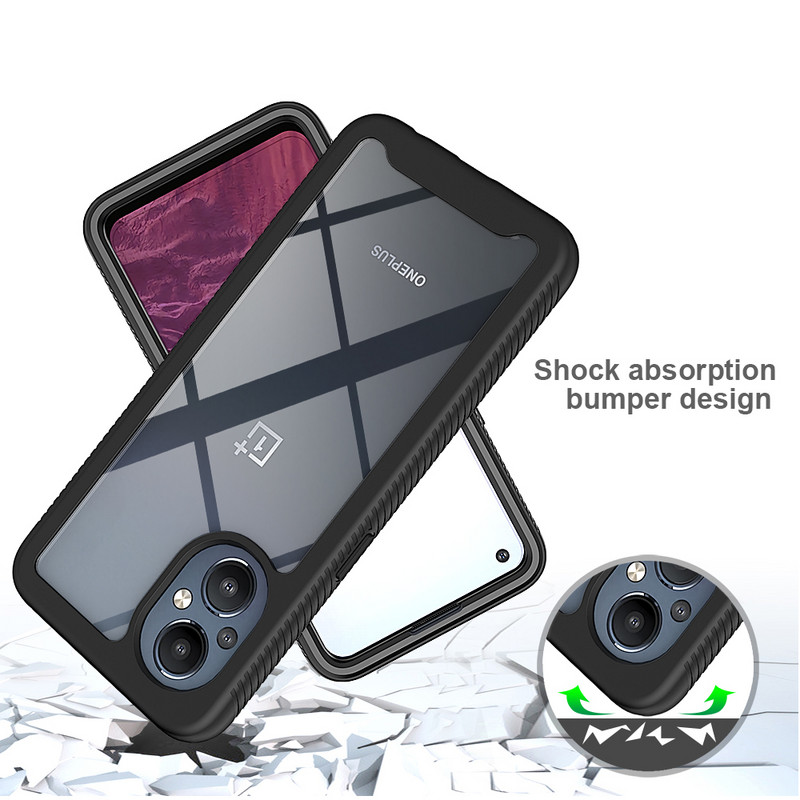 За калъф OPPO Reno 7 Lite устойчив на удари Hybrid Armor Clear Phone Cover Funda OPPO Reno 7Z 5G A74 4G A54 4G A72 A52 A12 A15 A31 A94