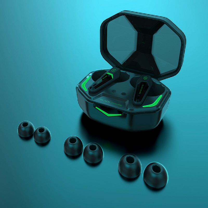 Căști Bluetooth Black Shark Lucifer T1 TWS Căști Bluetooth fără fir 5.2 Căști pentru jocuri și muzică Modul dublu Difuzor de 10 mm Căști pentru jocuri