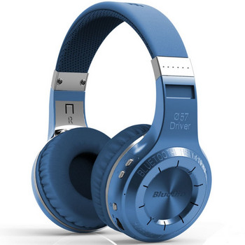 Bluedio HT Безжични Bluetooth 5.0 слушалки Стерео Bluetooth слушалки Вграден микрофон за разговори 3,5 мм кабел с кабел