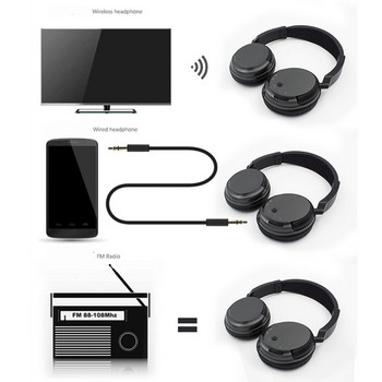 Ασύρματο ακουστικό τηλεόρασης Ακουστικό για οικιακό κινηματογράφο Υπολογιστής Η/Υ MP3 Μουσικό κράνος με τηλεόραση υπολογιστή Η ασύρματη μετάδοση μπορεί να συνδέσει περισσότερα ακουστικά