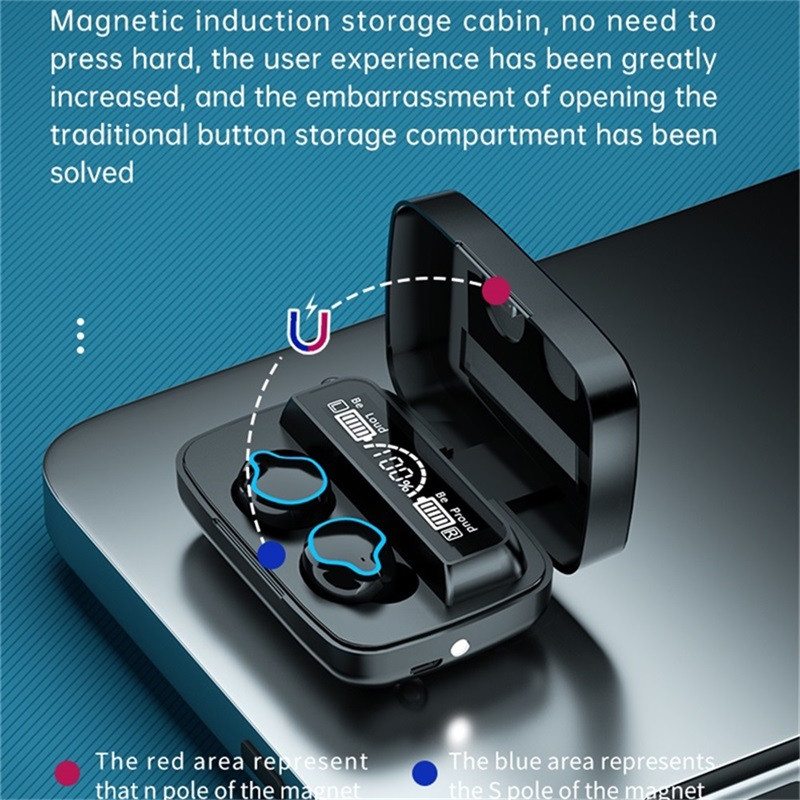 Najnovije bežične Bluetooth 5.0 slušalice TWS slušalice HIFI Mini In-ear Sportske slušalice za trčanje Podrška iOS/Android telefoni HD poziv