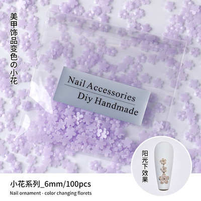 100db/táska Korea Hollow Heart Pearl Nail Art Charms, fehér/rózsaszín/lila akril gyöngy körömmatricák, 3D Love Heart körömdísz 1*