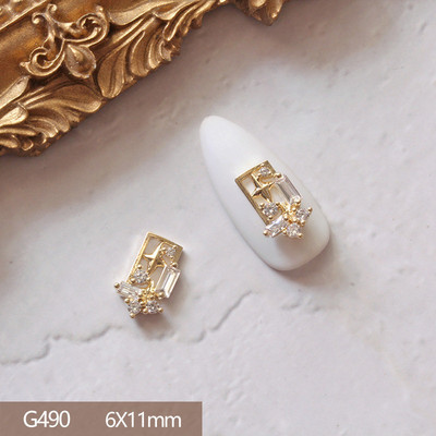 10pcs/lot 3D Star Moon Unicorn Legura Nail Art Cirkon Pearl Crystal Metal Manikura Nokti Accesorios Supplies Decorations Charms