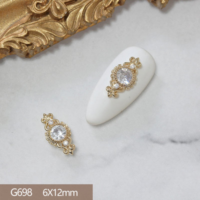 10pcs/lot 3D Star Moon Unicorn Legura Nail Art Cirkon Pearl Crystal Metal Manikura Nokti Accesorios Supplies Decorations Charms