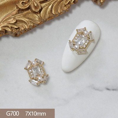 10pcs/lot 3D Star Moon Unicorn Legura Nail Art Cirkon Pearl Crystal Metal Manikura Nokti Accesorios Supplies Decorations Charms