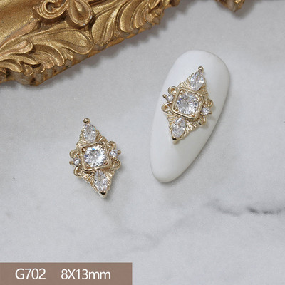 10pcs/lot 3D Star Moon Unicorn Legura Nail Art Cirkon Pearl Crystal Metal Manikura Nokti Accesorios Supplies Decorations Charms