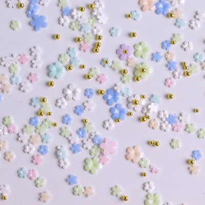 50 db Nyalóka alakú varázslatok akril körmökhöz Gyanta Nail Art Multi-Design Dekorációs szegecsek Ékszer Manikűr Nail Art Drágakövek 2022