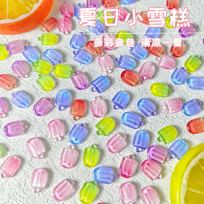 50 db Nyalóka alakú varázslatok akril körmökhöz Gyanta Nail Art Multi-Design Dekorációs szegecsek Ékszer Manikűr Nail Art Drágakövek 2022