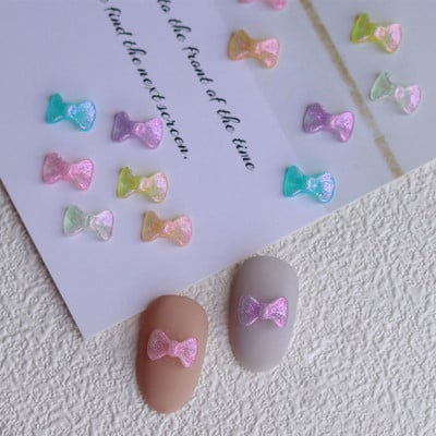 50 db Nyalóka alakú varázslatok akril körmökhöz Gyanta Nail Art Multi-Design Dekorációs szegecsek Ékszer Manikűr Nail Art Drágakövek 2022