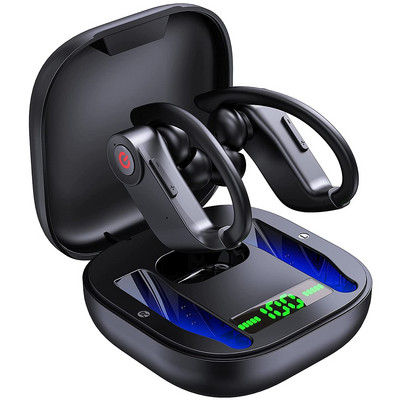 Bluetooth 5.1 bežične slušalice za in-ear, sportske stereo slušalice, slušalice za poništavanje buke s mikrofonom, slušalice s dubokim basom za sport