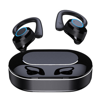 Ακουστικά Bluetooth TWS Ασύρματα ακουστικά ελέγχου αφής με μικρόφωνο Αθλητικά αδιάβροχα ασύρματα ακουστικά 9D Στερεοφωνικά ακουστικά