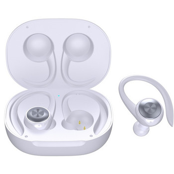 GDLYL Спортни безжични слушалки Bluetooth слушалки Кука за уши с микрофон Водоустойчиви стерео слушалки с шумопотискане