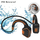 TWS Bone Conduction IPX8 Αδιάβροχα ακουστικά με μικρόφωνο Bluetooth Ασύρματο ακουστικό Αθλητικά υψηλής ποιότητας ακουστικά για smartphone