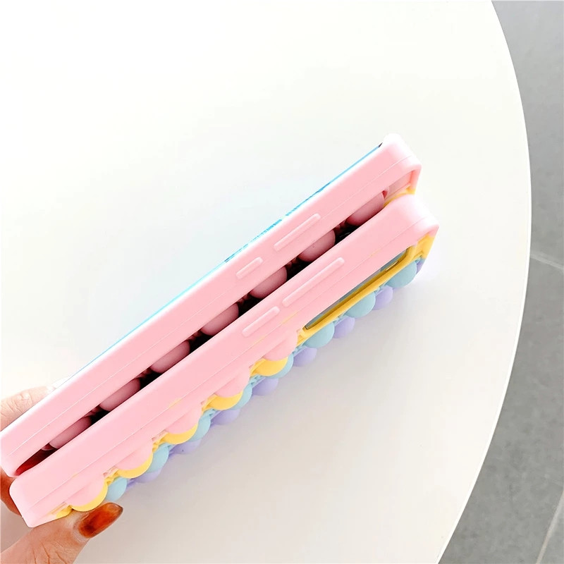 Pop Fidget Rotaļlietas Push Bubble Triecienizturīgs silikona futrālis For Honor 10 20 Lite 30 50 9X 8X 8A Pro Play 3 Aizmugurējais vāks Atbrīvo stresu