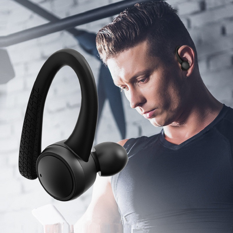 Bluetooth 5.0 fülhallgató 9D sztereó vezeték nélküli Bluetooth fejhallgató fülhallgató zajszűrő sport vízálló fejhallgató mikrofonnal