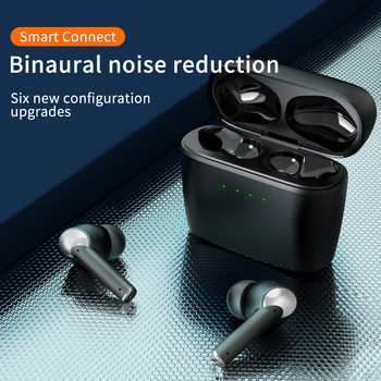 TWS ασύρματα ακουστικά Bluetooth 5.2 Ακουστικά αδιάβροχα ακουστικά Αθλητικά ακουστικά για ακουστικά Huawei iPhone Oppo Xiaomi Music