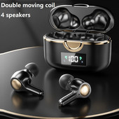 GDLYL TWS 4 Micks Earbuds Bluetooth 5.1 in-ear Ασύρματο ακουστικό αφής Bass Stereo Hifi Music Ακουστικά ελέγχου έντασης ήχου για τηλέφωνο