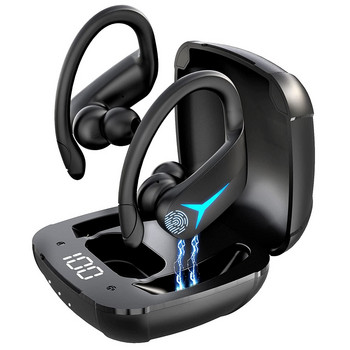 Безжични Bluetooth слушалки Спортни водоустойчиви TWS Bluetooth 5.1 слушалки HiFi стерео слушалки Шумопотискащи слушалки с микрофон