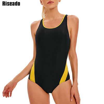 Riseado Colorblock One Piece μαγιό 2023 Γυναικεία μαγιό Racerback Μαγιό για γυναίκες XXL