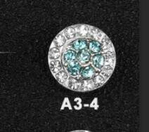 10 bucăți 3D, rotund, decorare pentru unghii din cristal, placat cu aur, argint, cu strasuri, cu sclipici, decor pentru unghii, cu rotație de rotire