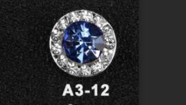 10 bucăți 3D, rotund, decorare pentru unghii din cristal, placat cu aur, argint, cu strasuri, cu sclipici, decor pentru unghii, cu rotație de rotire