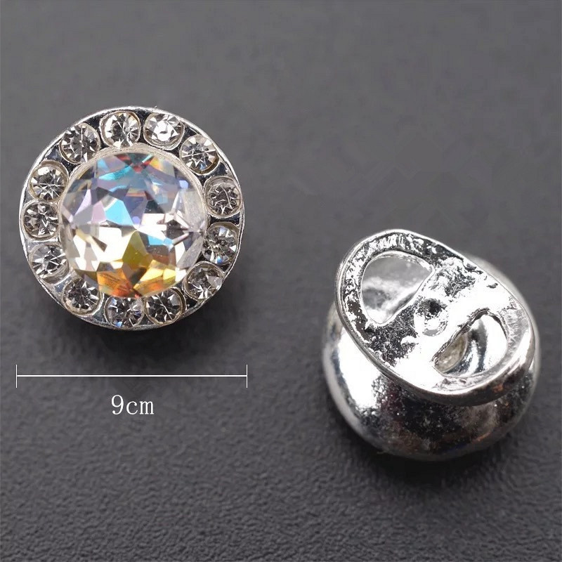 10 bucăți 3D, rotund, decorare pentru unghii din cristal, placat cu aur, argint, cu strasuri, cu sclipici, decor pentru unghii, cu rotație de rotire