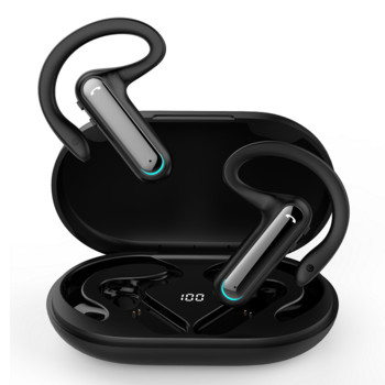Αθλητικά TWS 5.2 Ακουστικά Bluetooth CVC8.0 Ακύρωση θορύβου Αδιάβροχα ασύρματα ακουστικά Ακουστικά με οθόνη LED με διπλό μικρόφωνο