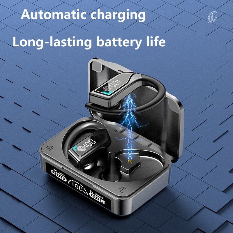 TWS 5.2 bežične slušalice vodootporne HiFi bežične slušalice sportske stereo slušalice LED zaslon Bluetooth slušalice s mikrofonom