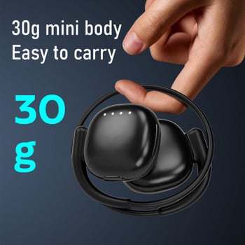 Μικρά ακουστικά Bluetooth που τυλίγονται γύρω από το κεφάλι Sports ασύρματα ακουστικά με μικρόφωνο πτυσσόμενα ακουστικά HiFi Stereo Earbuds για τηλέφωνο
