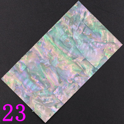 1 db 4x7 cm-es csillogó lézeres holografikus hajlítható Soft Shell balone nagy szelet ragasztós körömdíszítő fólia matricák matricák manikűr varázslatok