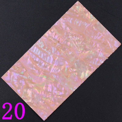 1 db 4x7 cm-es csillogó lézeres holografikus hajlítható Soft Shell balone nagy szelet ragasztós körömdíszítő fólia matricák matricák manikűr varázslatok