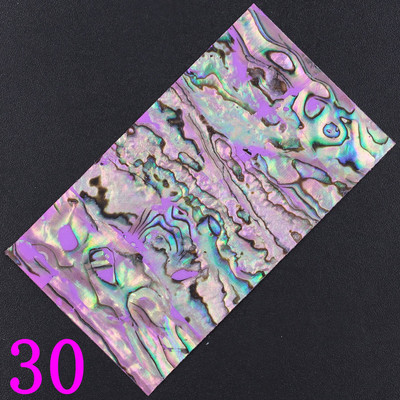 1 db 4x7 cm-es csillogó lézeres holografikus hajlítható Soft Shell balone nagy szelet ragasztós körömdíszítő fólia matricák matricák manikűr varázslatok