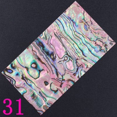 1 db 4x7 cm-es csillogó lézeres holografikus hajlítható Soft Shell balone nagy szelet ragasztós körömdíszítő fólia matricák matricák manikűr varázslatok