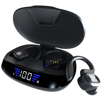 TWS Bluetooth ασύρματα ακουστικά LED Ακουστικά 9D Hifi Sports Αδιάβροχα ακουστικά Bluetooth 5.0 Ακουστικά ακουστικών με μικρόφωνο