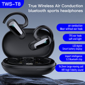 Ακουστικά Air Conduction Bluetooth Ασύρματα Αδιάβροχα Άνετα Φορέστε Ανοιχτό Γάντζο Αυτιών Ελαφρύ Βάρος Όχι Αθλητικά Ακουστικά μέσα στο αυτί