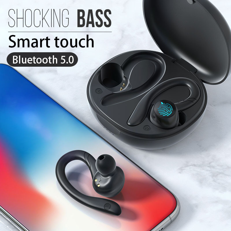 Bežične slušalice Bluetooth-kompatibilne slušalice Vodootporne slušalice Sportske slušalice za Huawei IPhone Oppo Xiaomi TWS Glazba