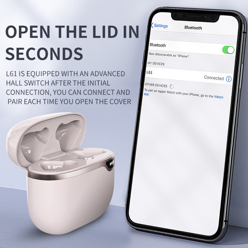 Bluetooth-kompatibilne V5.2 slušalice TWS True Wireless slušalice In-Ear Earbuds Vodootporne mini slušalice Stereo Sport Earpiec