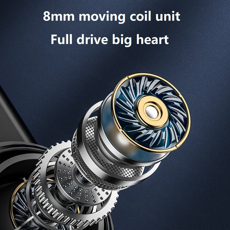 TWS Wireless Business Headphones Bluetooth 5.2 9D Stereo Earbuds Headsets with Microphone Earphones for Iphone Xiaomi Phones