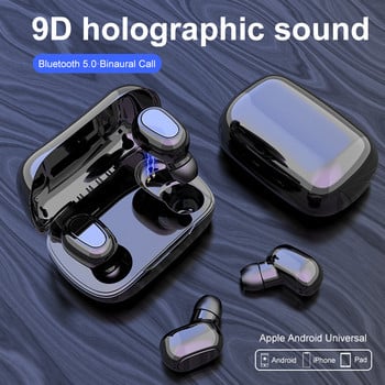 GDLYL TWS Earbuds Ασύρματα ακουστικά bluetooth fone de ouvido bluetooth V5.0 kulaklık наушники 3D Stereo Sound ακουστικά με μικρόφωνο