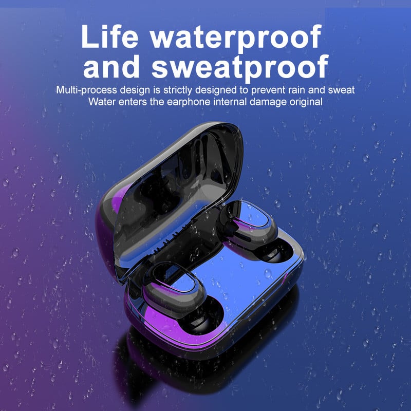 GDLYL TWS kõrvaklapid Juhtmevabad Bluetooth-kõrvaklapid Bluetoothi fone de ouvido V5.0 kulaklık наушники 3D stereoheliga kõrvaklapid mikrofoniga